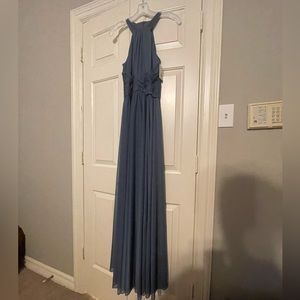 NWT David’s Bridal periwinkle formal dress